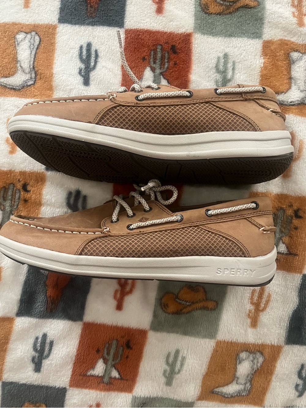 Sperry Brown Leather 6Y - Picture 4 of 4